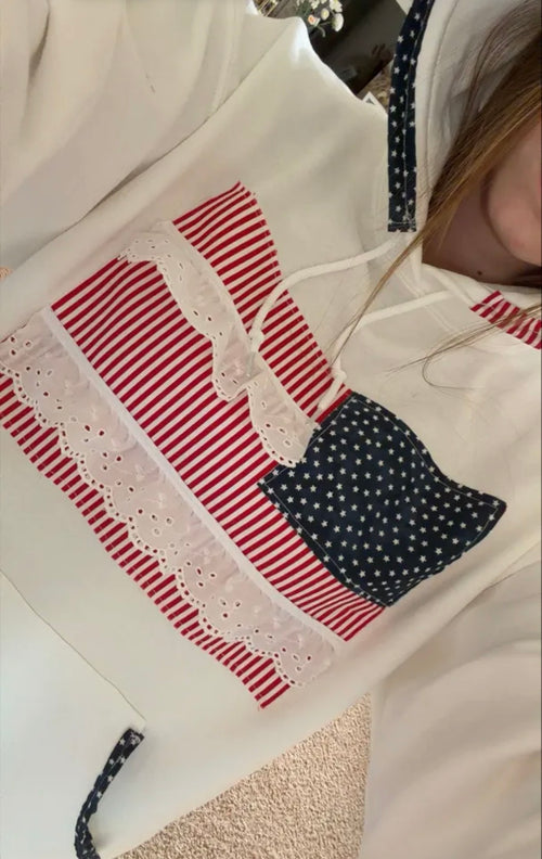 American custom hoodie