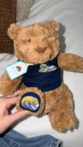 Customized medium bartholomew bear jellycat